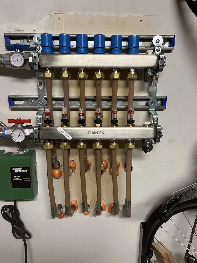 Plumber performing Gas Leak Detection at a residential property in Merrydale